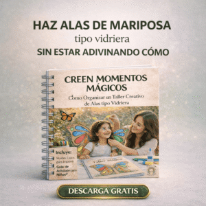 Cómo hacer alas de mariposa arcoíris de cartón, diy, caseras, fácil, grandes, para imprimir, gratis, con papel celofán. Plantillas. 1