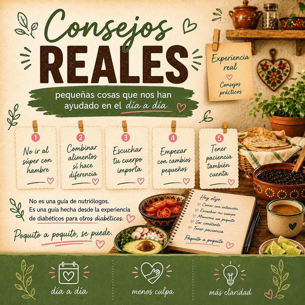 Guía para diabéticos consejos reales