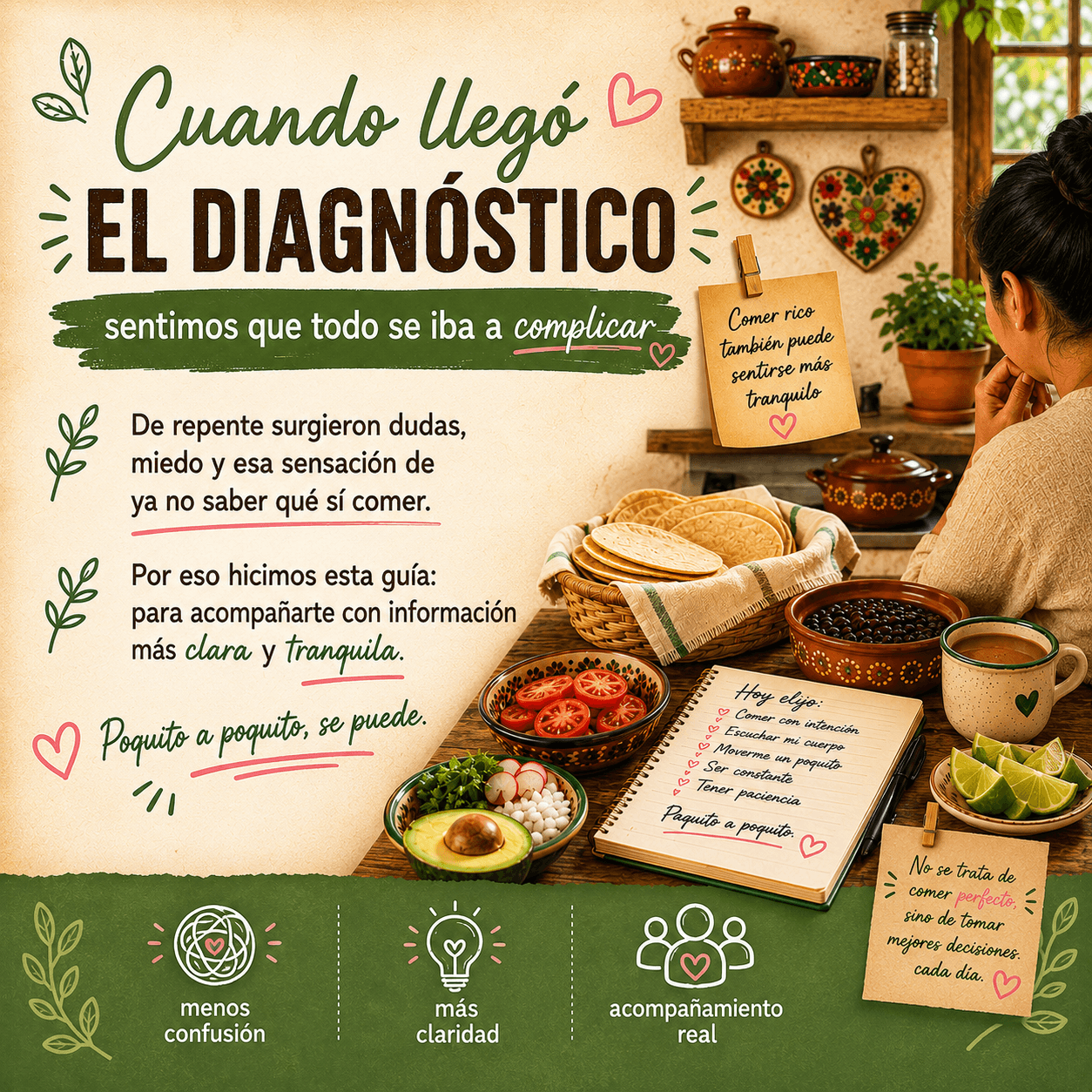 Guía para diabéticos cuando llegó el diagnóstico