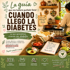 Guía para diabéticos portada de guía cuando llegó la diabetes