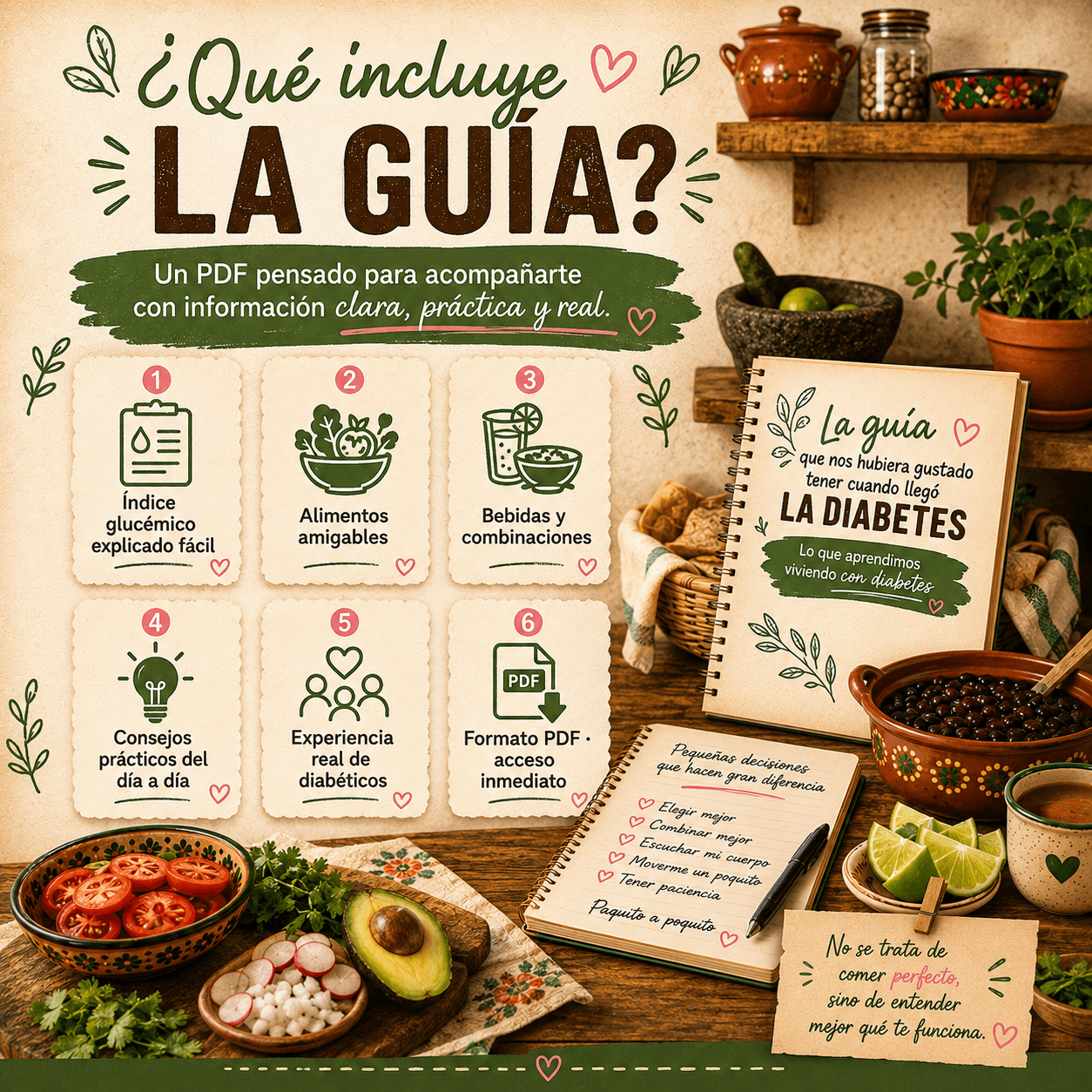 Guía para diabéticos qué incluye esta guia