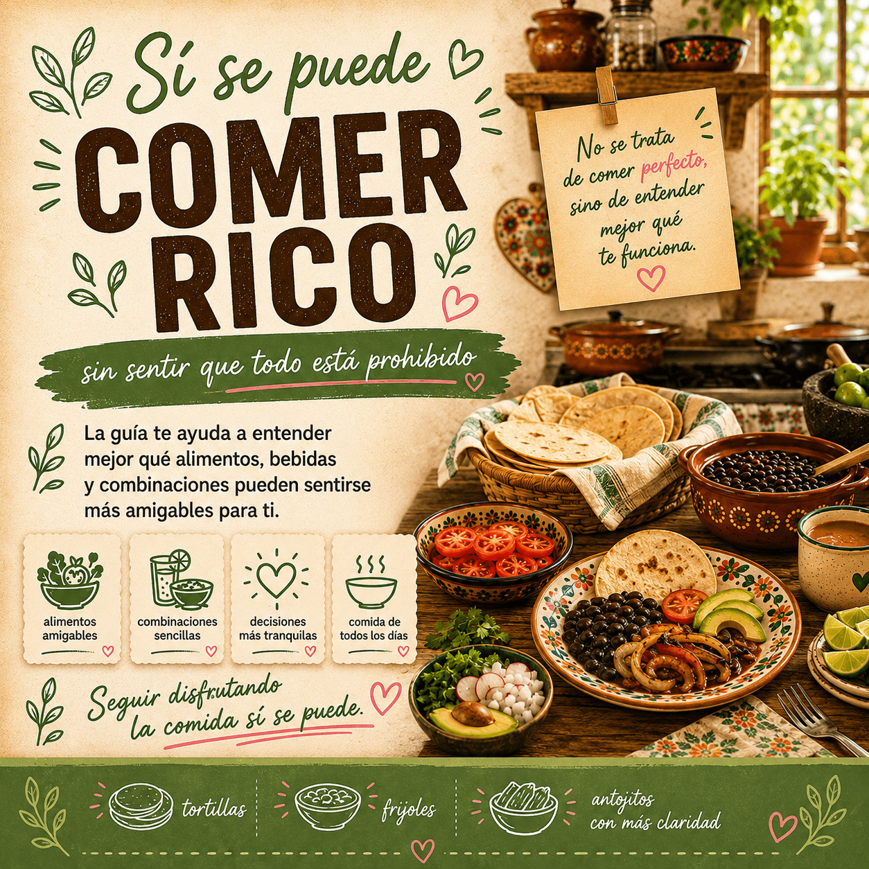 Guía para diabéticos sí se puede comer rico